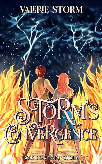 The front cover of Storm's Convergence by Valerie Storm